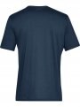 mini: Męska koszulka UNDER ARMOUR SPORTSTYLE LEFT CHEST SS - granatowa (4)