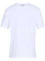 Męska koszulka UNDER ARMOUR TEAM ISSUE WORDMARK SS - biała