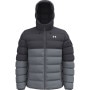  UNDER ARMOUR Męska kurtka pikowana Under Armour UA Sportswear Puff Jacket  szara Szary