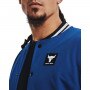 mini: Męska kurtka przejściowa Under Armour Project Rock Mesh Varsity Jacket - niebieska (4)
