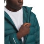 mini: Męska kurtka puchowa Under Armour LEGEND DOWN HOODED JACKET - turkusowa (4)