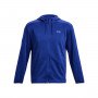 Męska kurtka treningowa Under Armour Essential Swacket - niebieska 