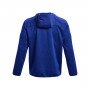 Męska kurtka treningowa Under Armour Essential Swacket - niebieska 