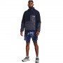 Męska kurtka treningowa Under Armour UA Rush Woven Anorak - granatowa
