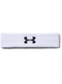 Męska opaska treningowa na głowę UNDER ARMOUR Performance Headband - biała