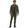 UNDER ARMOUR Męski dres komplet treningowy Under Armour UA Rival Knit Track Suit  khaki Khaki