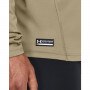 Męski longsleeve taktyczny Under Armour Tac Mock CGI Base - brązowy