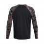 Męski longsleeve treningowy Under Armour Project Rock IsoChill LS - brązowy