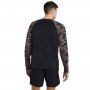 Męski longsleeve treningowy Under Armour Project Rock IsoChill LS - brązowy