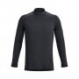 Męski longsleeve treningowy Under Armour UA CG Armour Twist Mock - czarny