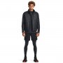 Męski longsleeve treningowy Under Armour UA CG Armour Twist Mock - czarny