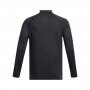 Męski longsleeve treningowy Under Armour UA CG Armour Twist Mock - czarny