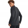 Męski longsleeve treningowy Under Armour UA CG Armour Twist Mock - czarny