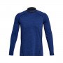 Męski longsleeve treningowy Under Armour UA CG Armour Twist Mock - niebieski