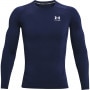Męski longsleeve treningowy UNDER ARMOUR UA HG Armour Comp LS - granatowy