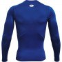 Męski longsleeve treningowy UNDER ARMOUR UA HG Armour Comp LS - niebieski