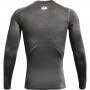 Męski longsleeve treningowy UNDER ARMOUR UA HG Armour Comp LS - szary