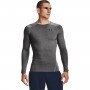 UNDER ARMOUR Męski longsleeve treningowy UNDER ARMOUR UA HG Armour Comp LS  szary Ciemny czary