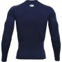 Męski longsleeve treningowy UNDER ARMOUR UA HG Armour Comp LS - granatowy