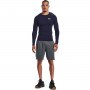 Męski longsleeve treningowy UNDER ARMOUR UA HG Armour Comp LS - granatowy