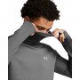 Męski longsleeve treningowy Under Armour UA Vanish Cw Funnel Top - szary