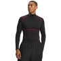 Obrazek dla: UNDER ARMOUR Męski półgolf kompresyjny Under Armour UA ColdGear Elite Comp Mock  czarny Czarny