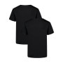 mini: Męski t-shirt bez nadruku (2-pack) Under Armour Performance - czarny (4)