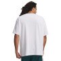 mini: Męski t-shirt z nadrukiem Under Armour UA Heavyweight Sports - biały (2)