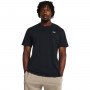 UNDER ARMOUR Męski tshirt z nadrukiem Under Armour UA Hw Lc Patch SS  czarny Czarny