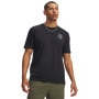 Obrazek dla: UNDER ARMOUR Męski tshirt z nadrukiem Under Armour UA Mountain Bison  czarny Czarny