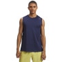 Męski top treningowy Under Armour UA Halo Vent SL - granatowy