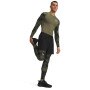 mini: Męskie legginsy treningowe termoaktywne Under Armour HeatGear CB - khaki (2)
