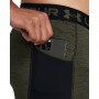 Męskie legginsy treningowe Under Armour UA CG Armour Twist Leggins - khaki