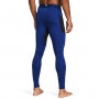 Męskie legginsy treningowe Under Armour UA CG Armour Twist Leggins - niebieski