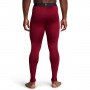 Męskie legginsy treningowe Under Armour UA Cg Elite Leggings - czerwone