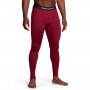 Męskie legginsy treningowe Under Armour UA Cg Elite Leggings - czerwone