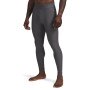 Męskie legginsy treningowe Under Armour UA Halo Bonded Auxetic Leggin - szare
