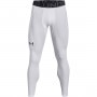 Męskie legginsy treningowe UNDER ARMOUR UA HG Armour Leggings - białe