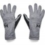 UNDER ARMOUR Męskie rękawiczki treningowe UNDER ARMOUR UA Storm Fleece Gloves  szare Szary