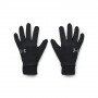 Męskie rękawiczki treningowe Under Armour UA Storm Liner Gloves - czarne