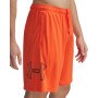 Męskie spodenki treningowe Under Armour Tech Graphic Short - pomarańczowe