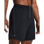 Męskie spodenki treningowe Under Armour UA Tech™ Vent 18 cm - czarne