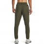 Męskie spodnie treningowe UNDER ARMOUR UNSTOPPABLE TAPERED PANTS - oliwkowe/khaki
