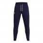 Męskie spodnie dresowe Under Armour UA Rival Terry Jogger - granatowe