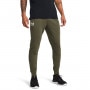 Męskie spodnie dresowe Under Armour UA Rival Terry Jogger - oliwkowe