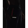 Męskie spodnie treningowe Under Armour UA Rush Woven Pants - grafitowe