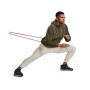 Męskie spodnie treningowe UNDER ARMOUR UA RUSH™ Fleece Pants - kremowe/ecru