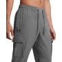 mini: Męskie spodnie treningowe Under Armour UA Vibe Woven Cargo Pants - szare (4)