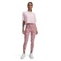 Damskie legginsy treningowe Under Armour Motion Ankle Leg Print - różowe