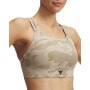 Biustonosz treningowy Under Armour Project Rock Bralette - beżowy